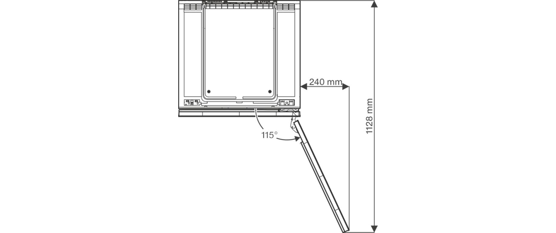 Weinkühlschrank KWT 6322 UG-1 Links<br>Unterbau-Weinschrank