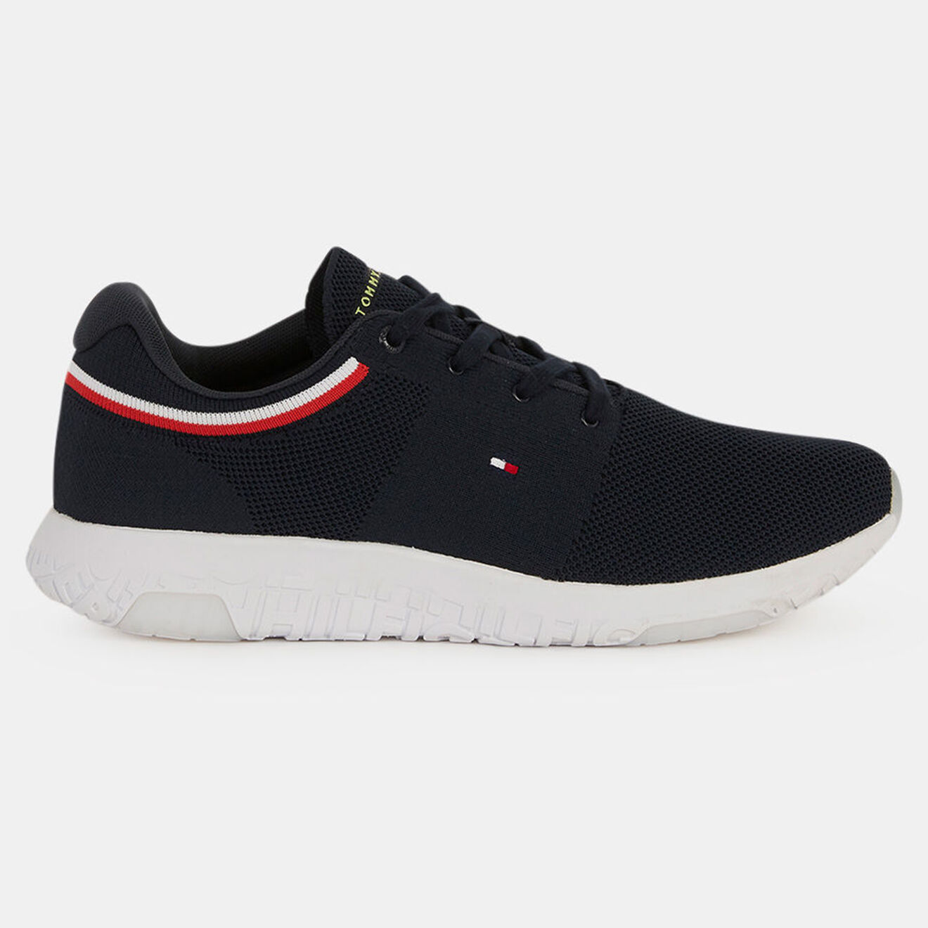 Tommy Hilfiger Baskets running Knit Bandeau bleu marine