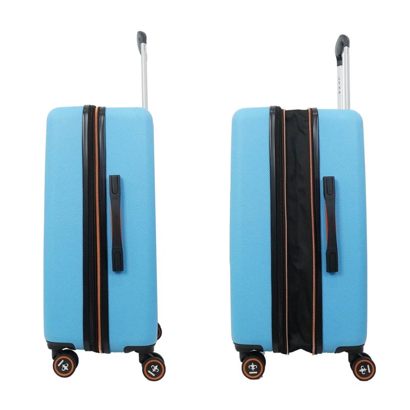 Lot de 3 valises rigides 330 Extensibles 55, 66 et 76 cm Bleu