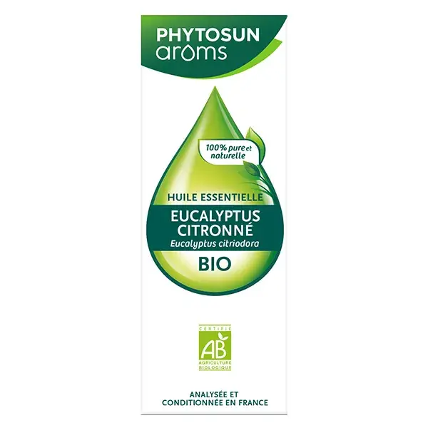 Óleo Essencial de Eucalipto Limão Orgânico Phytosun Arôms 10ml