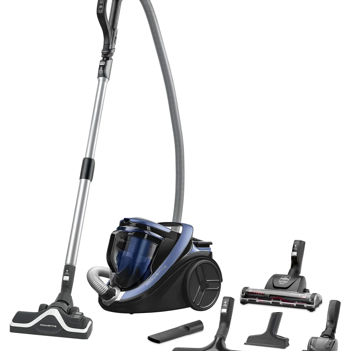 Aspirateur sans sac Cyclonic de 2,5L 750W bleu noir Rowenta