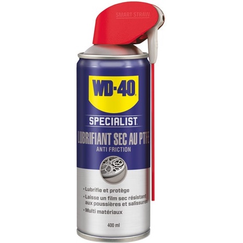 Lubrifiant sec au PTFE anti friction - 400 mL