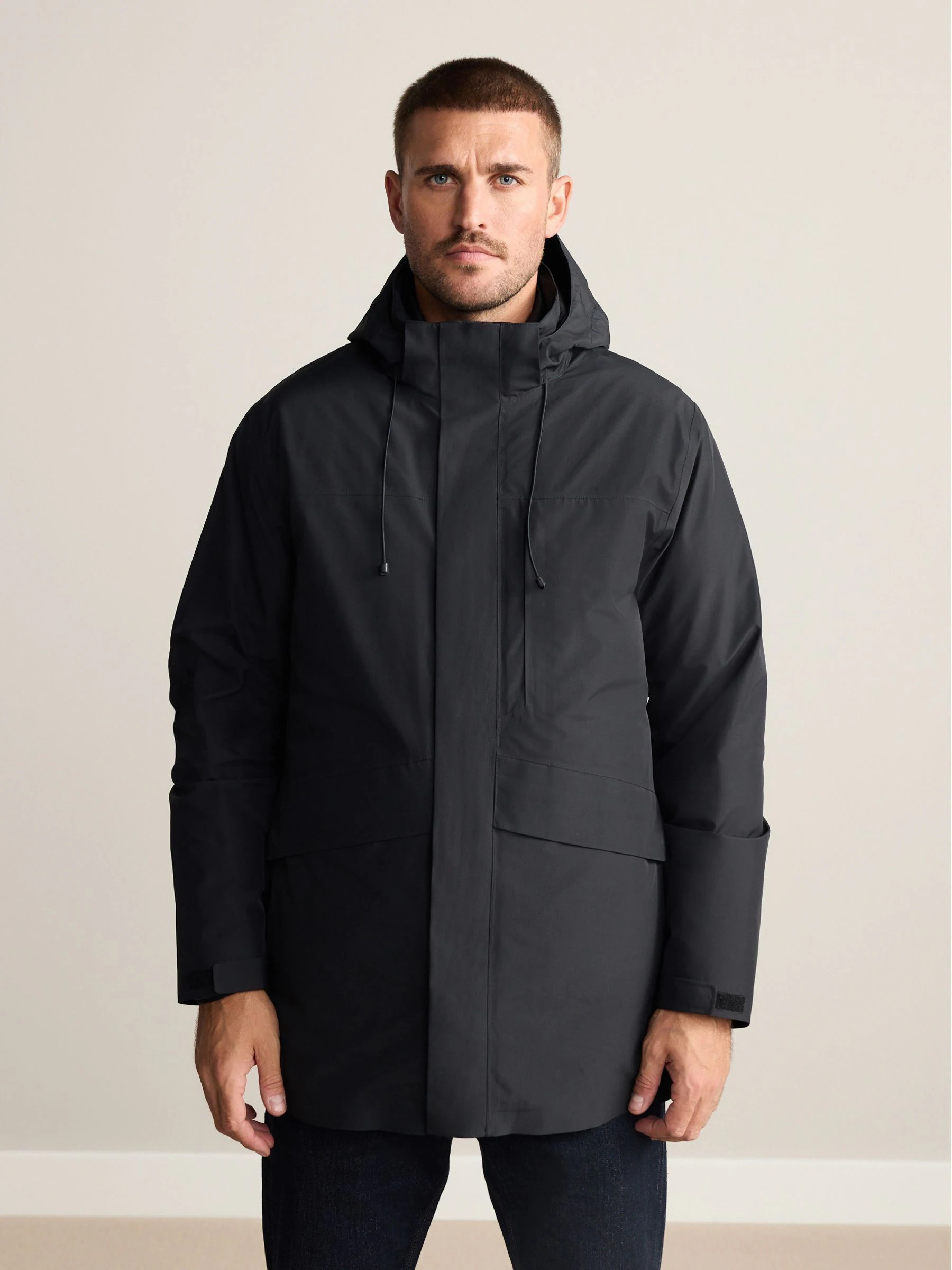 Zwart - Signature Waterproof 3-In-1 Jacket