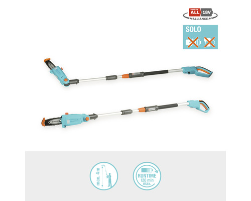 GARDENA P4A TCS 20/18V Accu-stoksnoeischaar zonder accu en lader, 20 cm