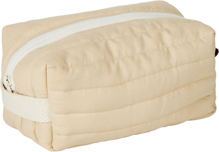 Fabelab Quilted Toiletry Bag - Wheat Wheat