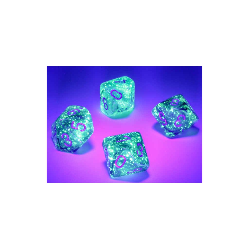 Set de 10 Dés 10 Faces Chessex : Borealis