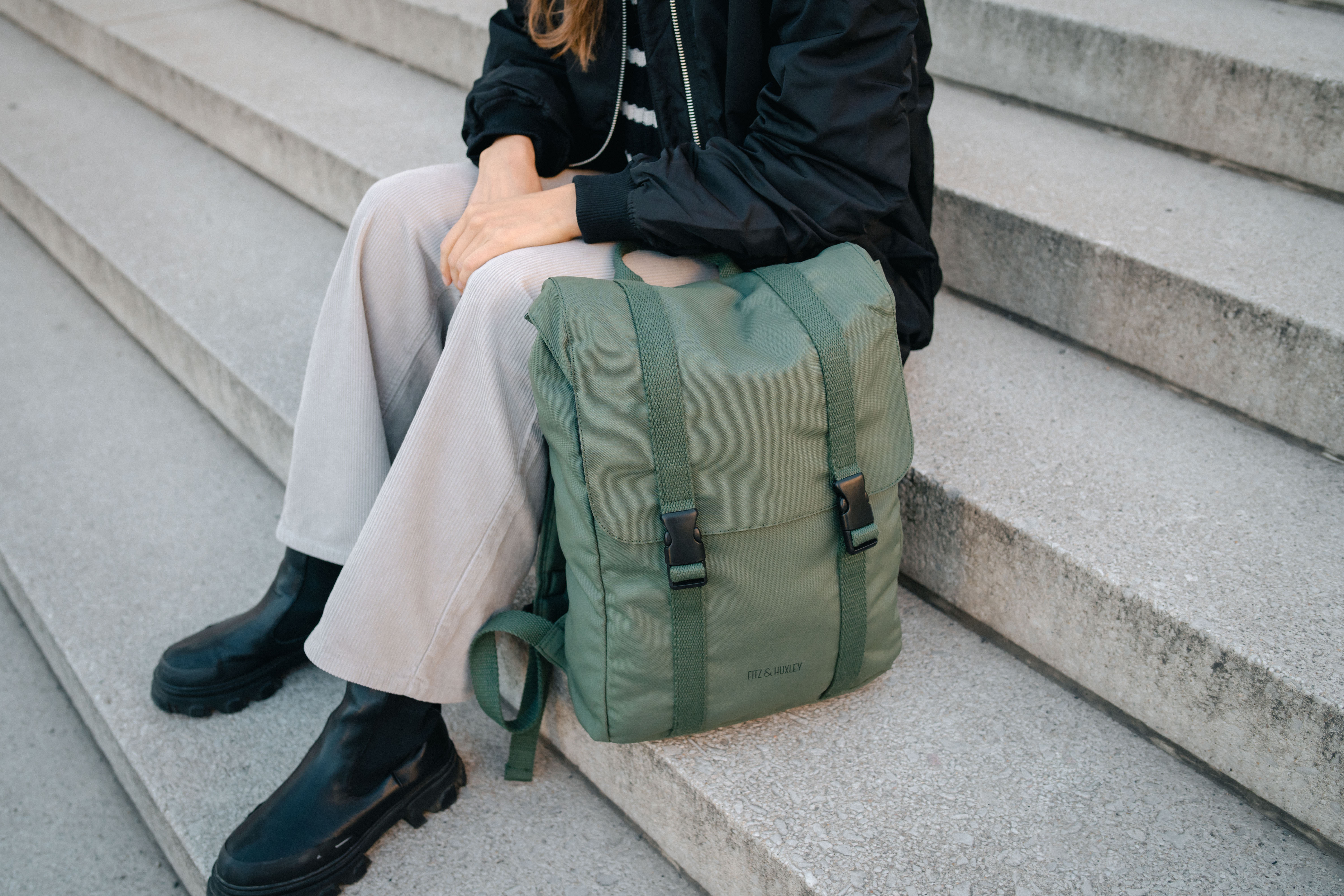 Fitz & Huxley Tagesrucksack OCEAN 12l, agave