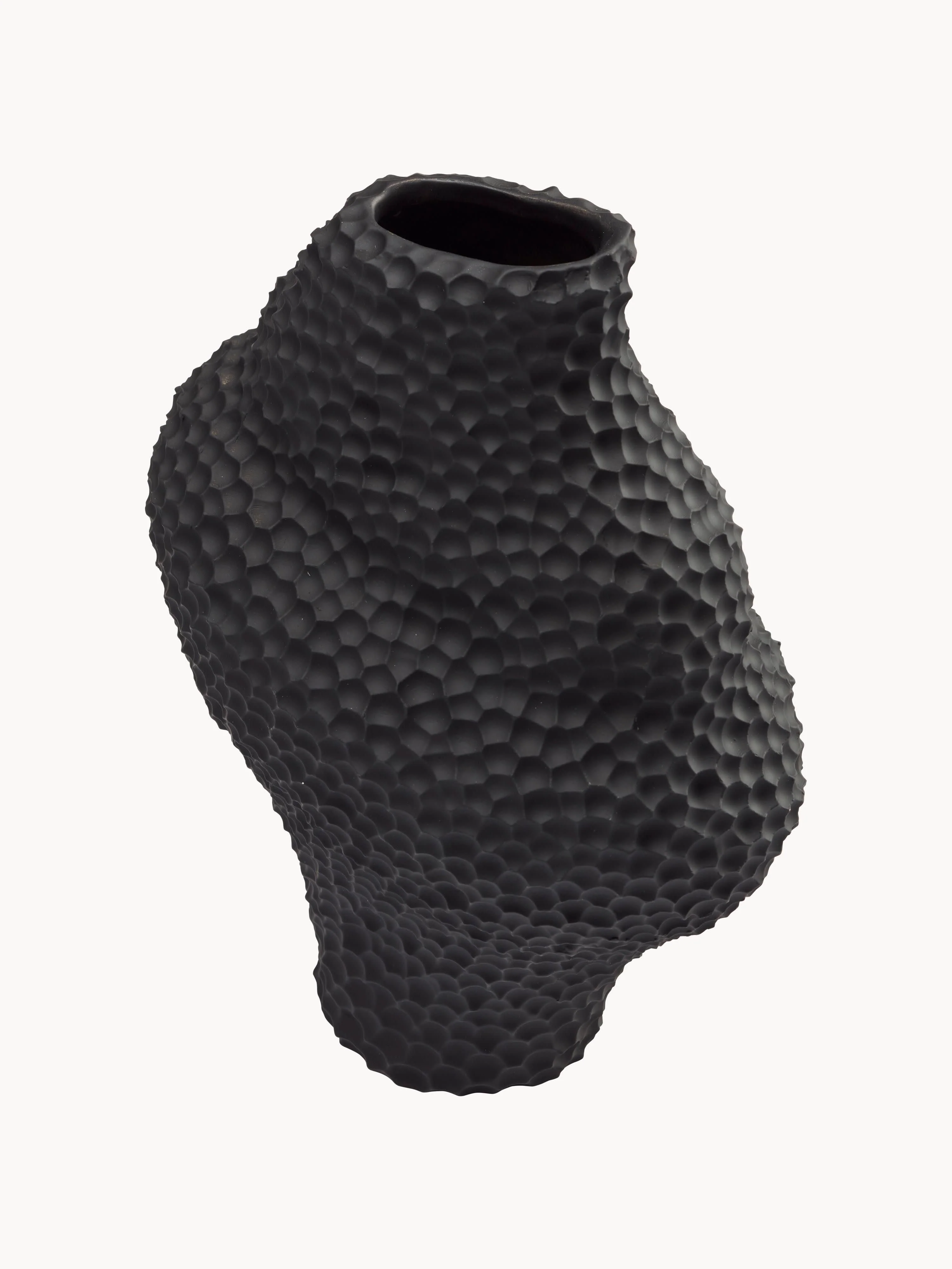 Design vaas Isla in organische vorm, H 32 cm