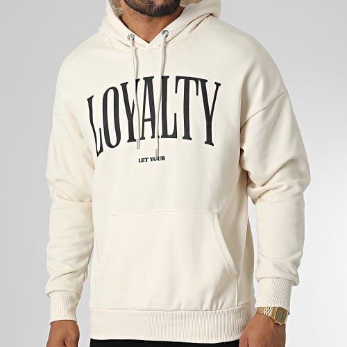 Sweat Capuche LL689 Beige