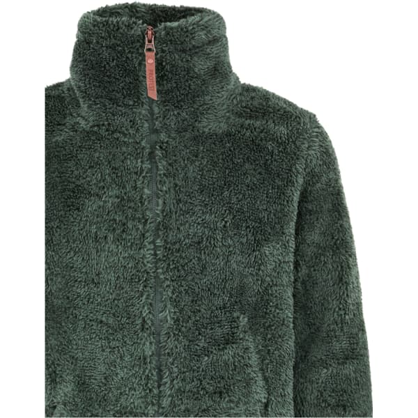 Veste polaire PROTEST RIRI JR FULL ZIP TOP EVERGREEN