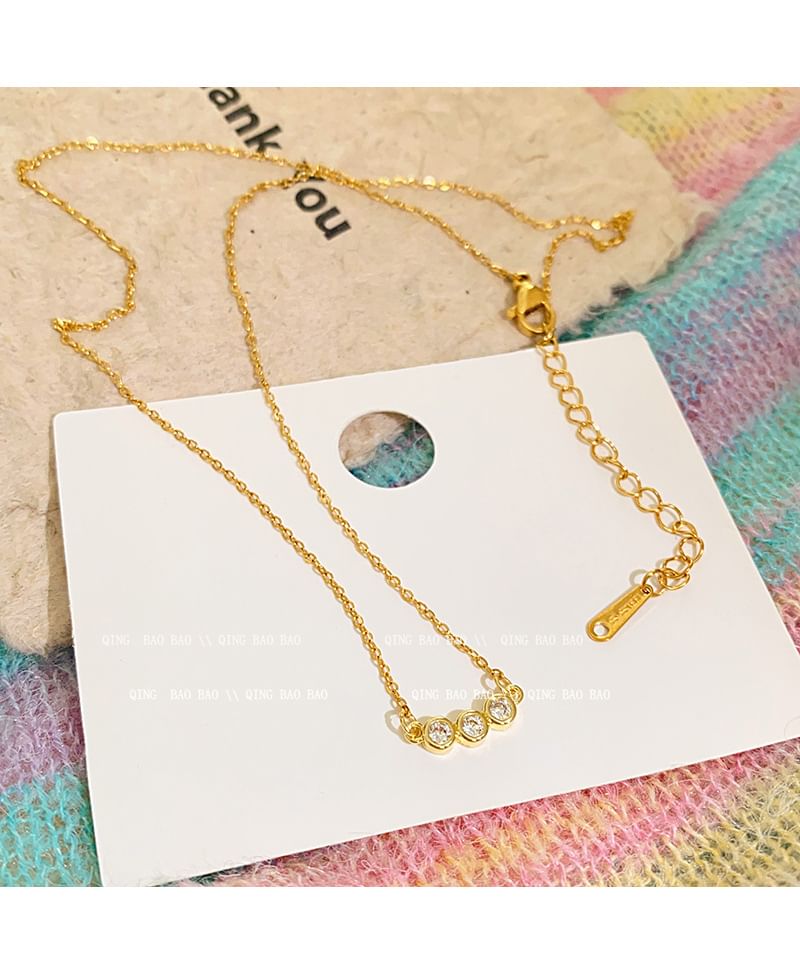 LIVSIA - CZ-staafketting