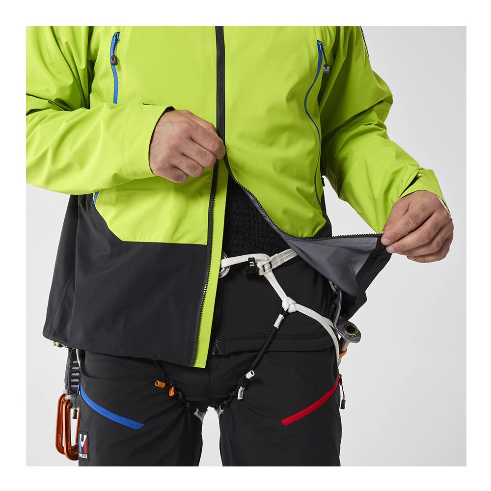 Millet TRILOGY LIGHTNING GTX - Veste Homme noir/acid green