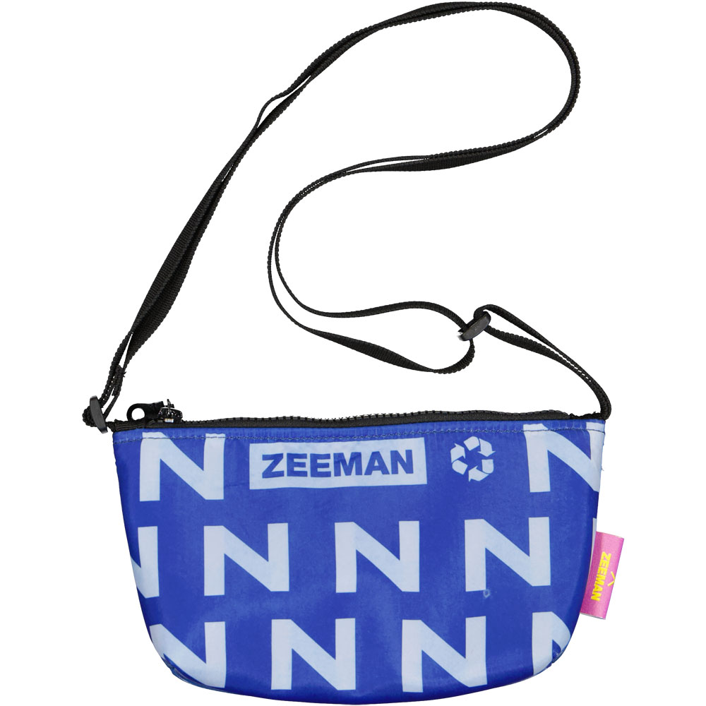 Crossbody tas Zeeman x Fraenck Blauw kopen? Goed en goedkoop