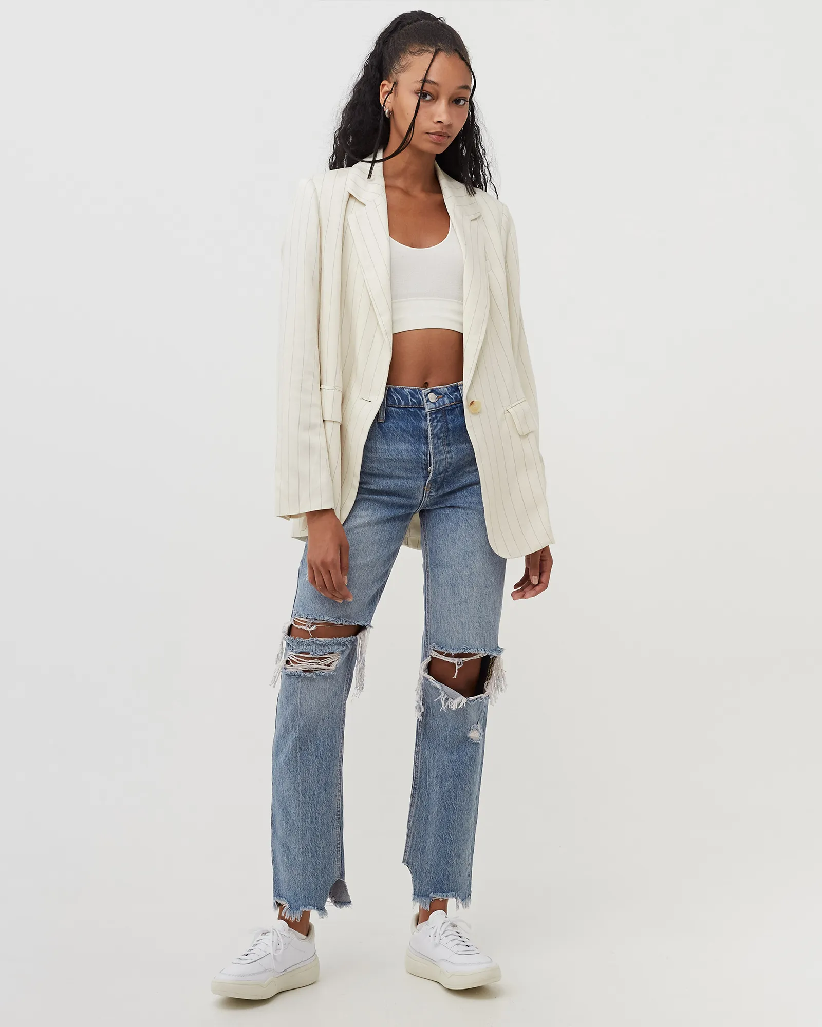 Free People WMNS TAPERED BAGGY BOYFRI FP CORE