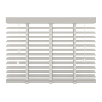 KARWEI houten jaloezie 50 mm wit (kleurnr. 944) 120x220 cm (bxh)