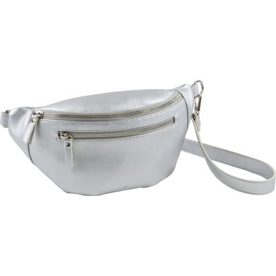 Oberthur Antalya - Sac banane femme - argenté