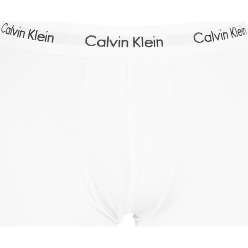 Calvin Klein Jeans - Pack De 3 Calzoncillos De Algodón Elásticos Blanco