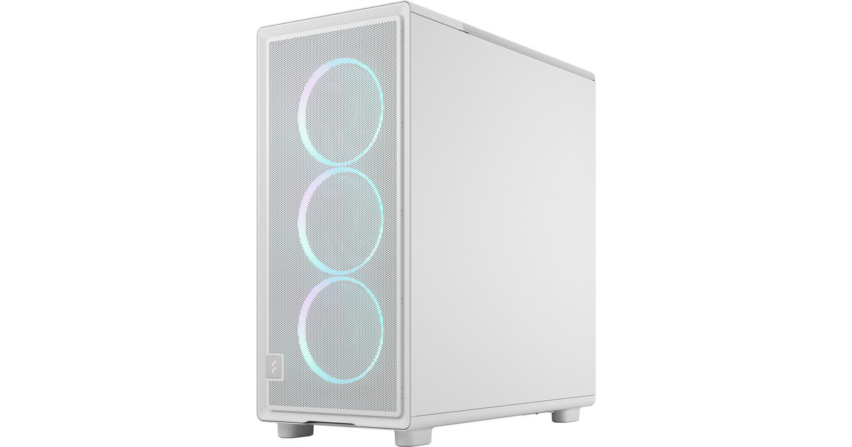 Fractal DesignEpoch RGB midi tower behuizing  (Wit | 2x USB-A | 1x USB-C | RGB | Tempered Glass)