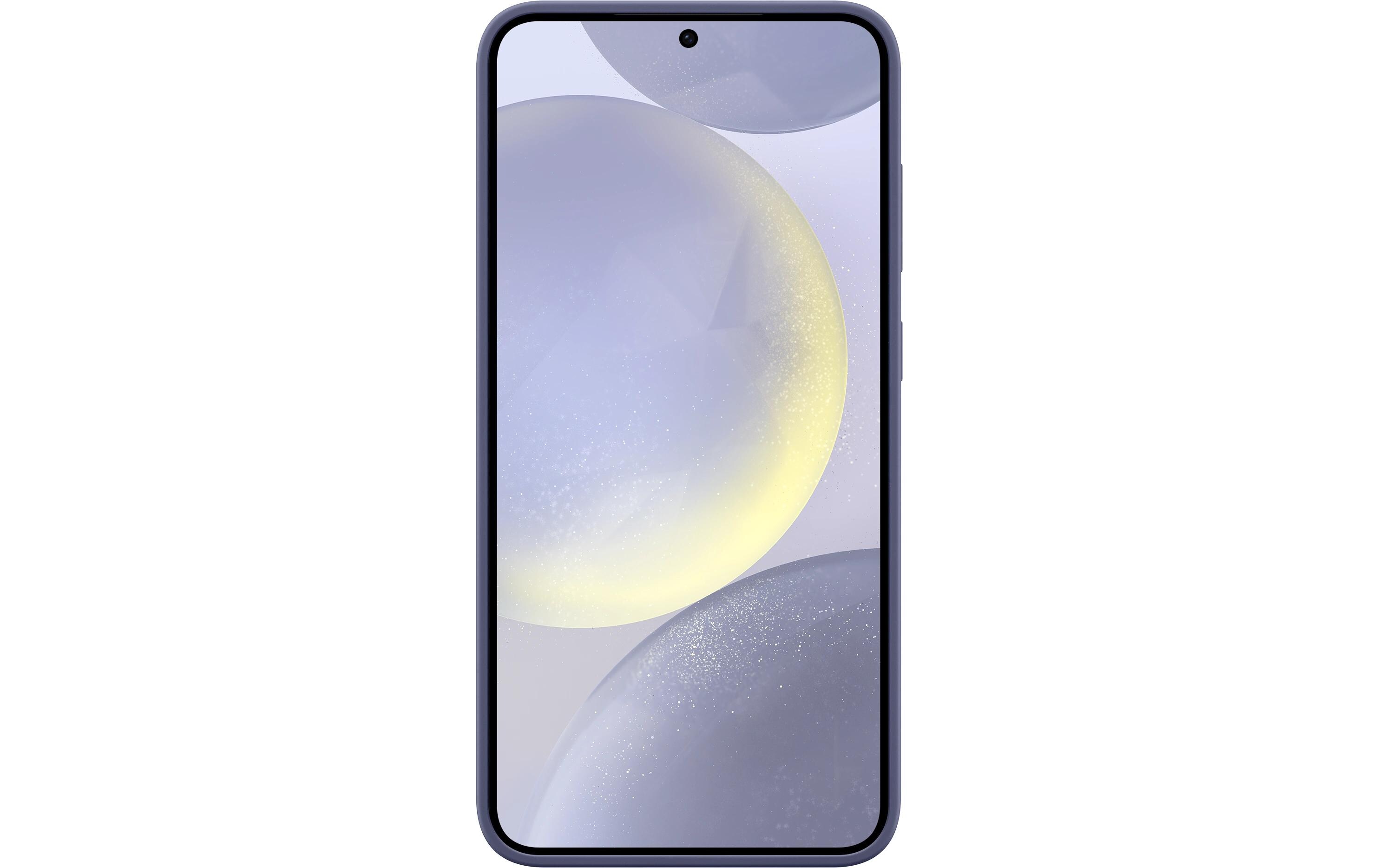 Back Cover Silicone Galaxy S24+ ViolettSchutzhülle für das Samsung Galaxy S24+