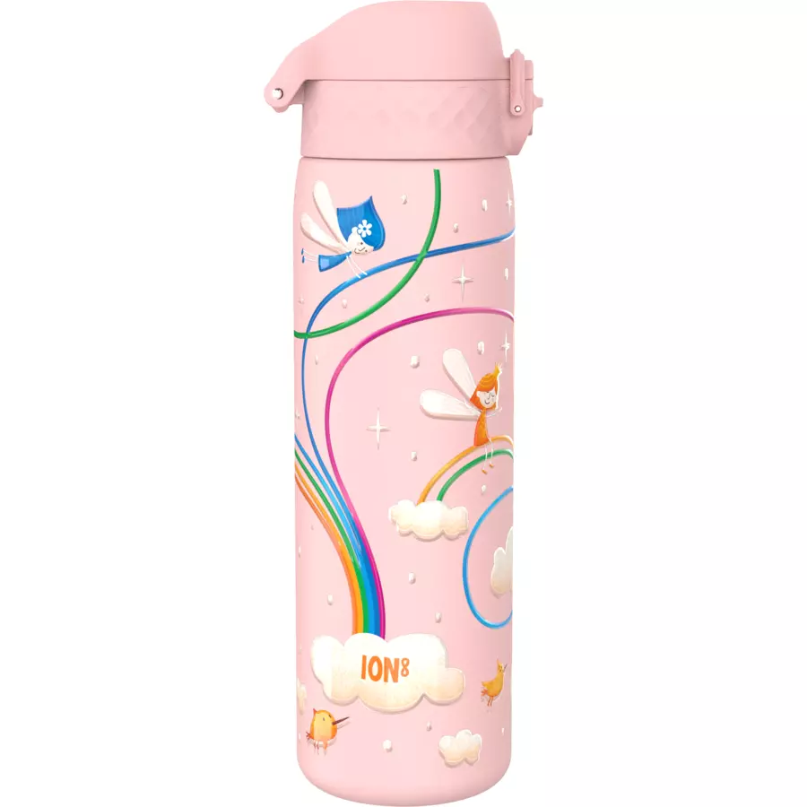 ion8 Wasserflasche Edelstahl 600 ml hellrosa