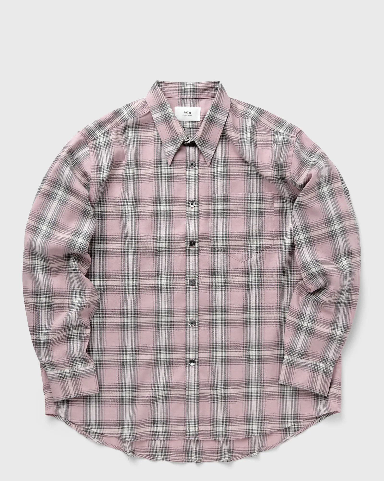 AMI Paris OVERSIZE OVERSHIRT WITH PATCH POCKET