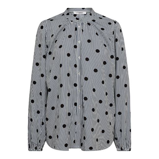 Co'Couture DidiCC Dot Skjorte, Whiteblack, M