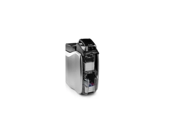 Zebra ZC300 - Plastikkortprinter - farve - blæksubliminering/termisk transfer - CR-80 Card (85.6 x 54 mm) - 300 dpi - op til 900 kort/time (mono) / op til 200 kort/time (farve) - kapacitet: 100 kort - USB 2.0, LAN