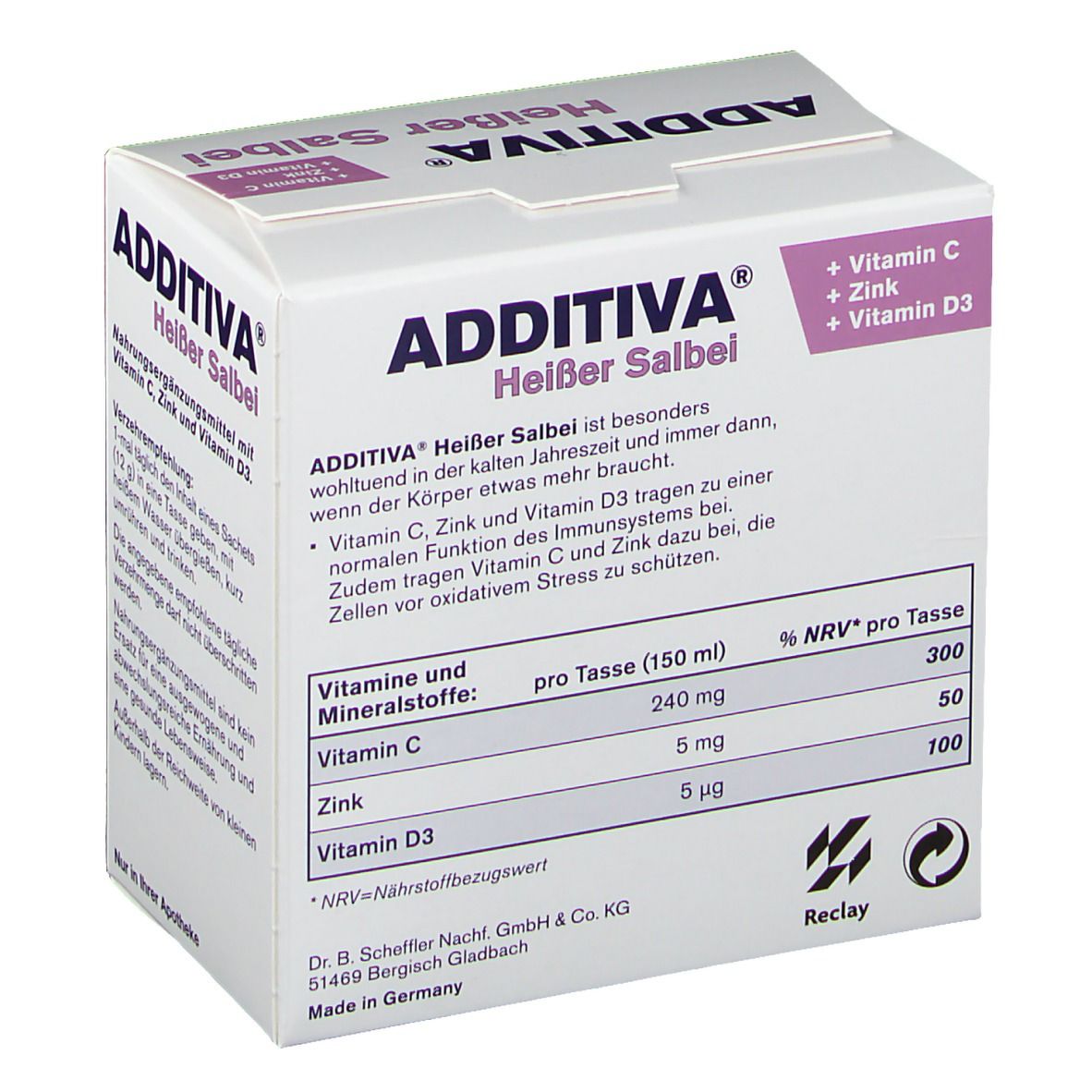 ADDITIVA® Heißer Salbei