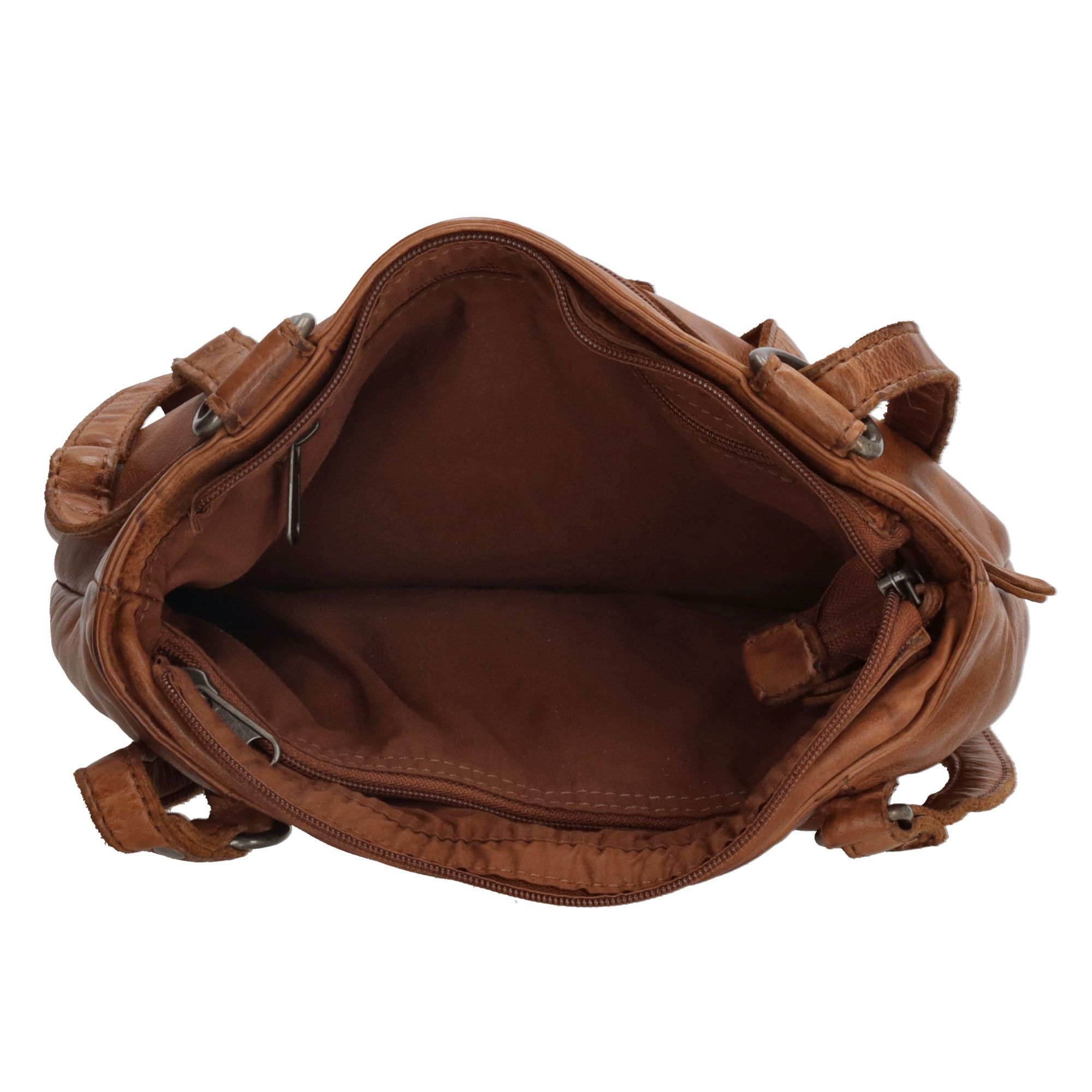 Hide & Stitches Paint Rock Shopper /- Rugzak Cognac