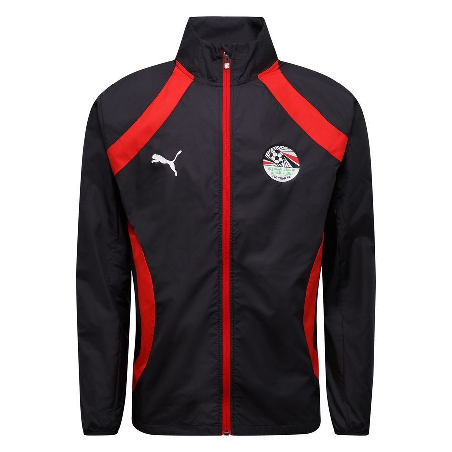 Égypte Veste Avant-Match Woven Anthem Africa Cup of Nations 2025 - Noir/Rouge