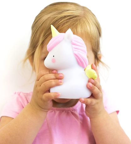 A Little Lovely Company Minilampe - 12, 5 cm - Einhorn