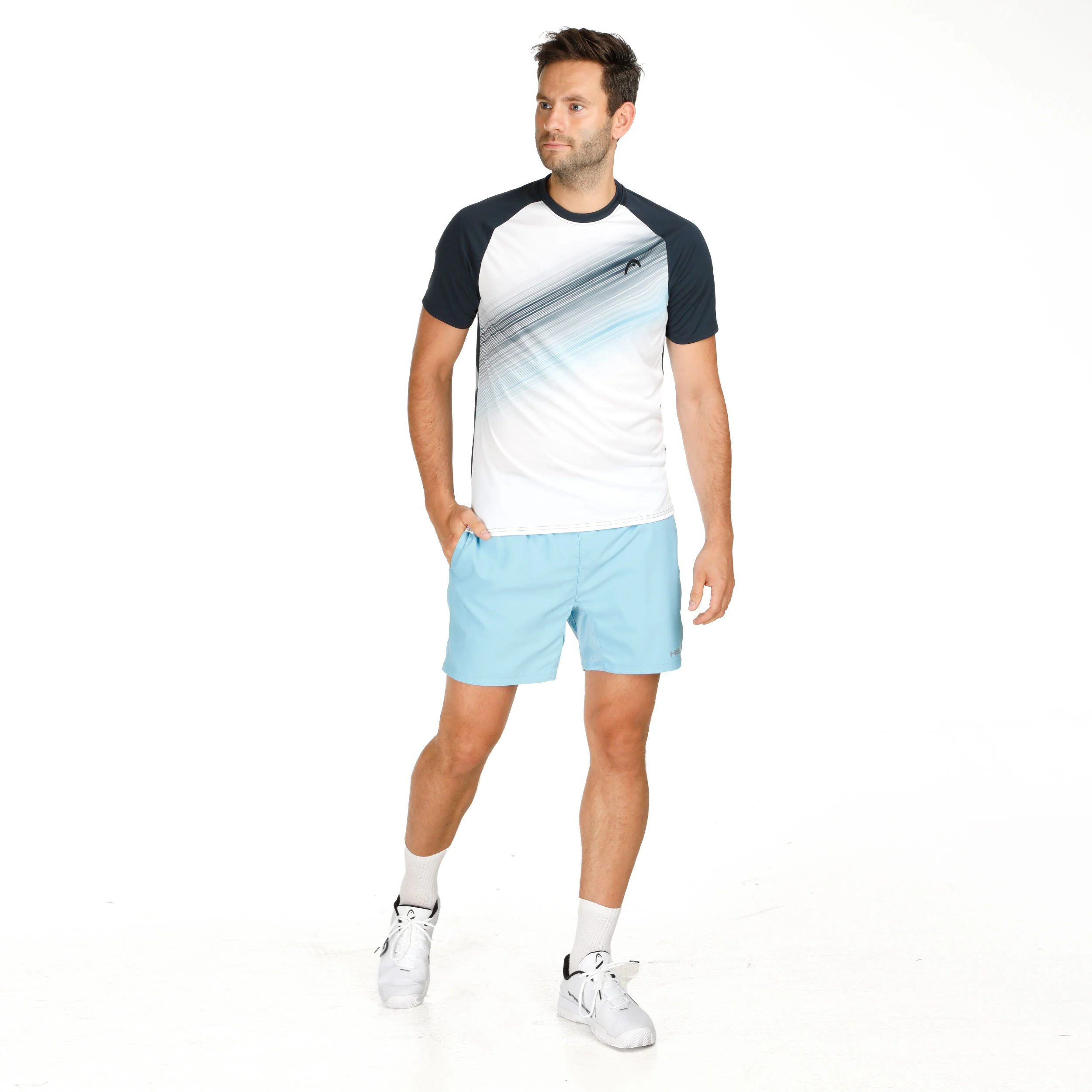 HEAD Club Shorts Hommes - Bleu