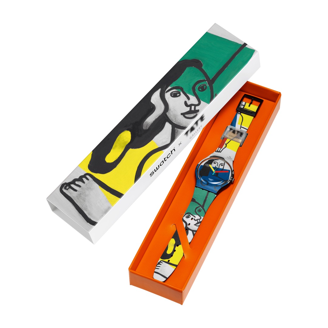 Swatch x Tate Gallery Leger's two Women holding Flowers