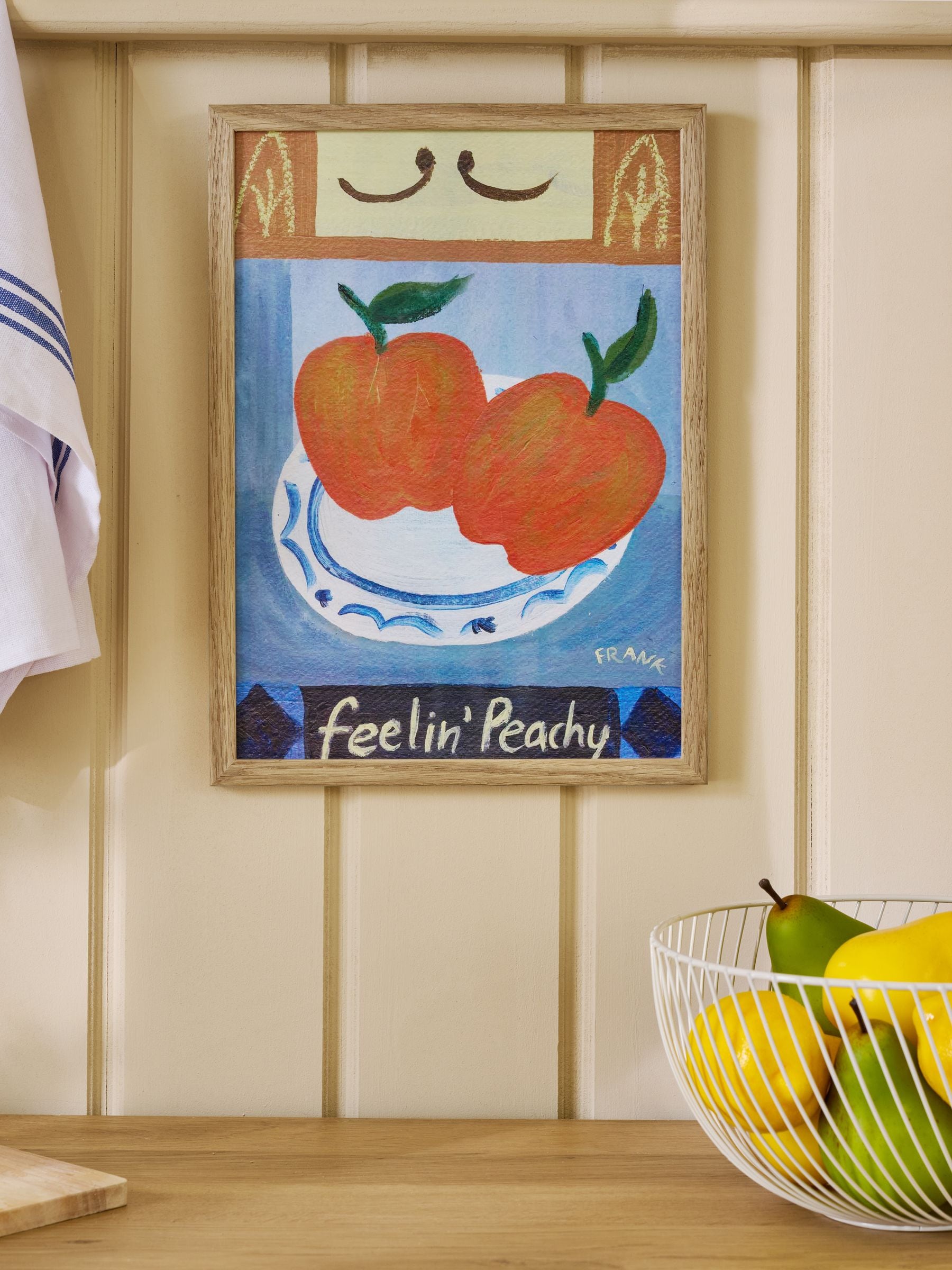 Artist Collection Frankie Thorp Peachy Wanddecoratie