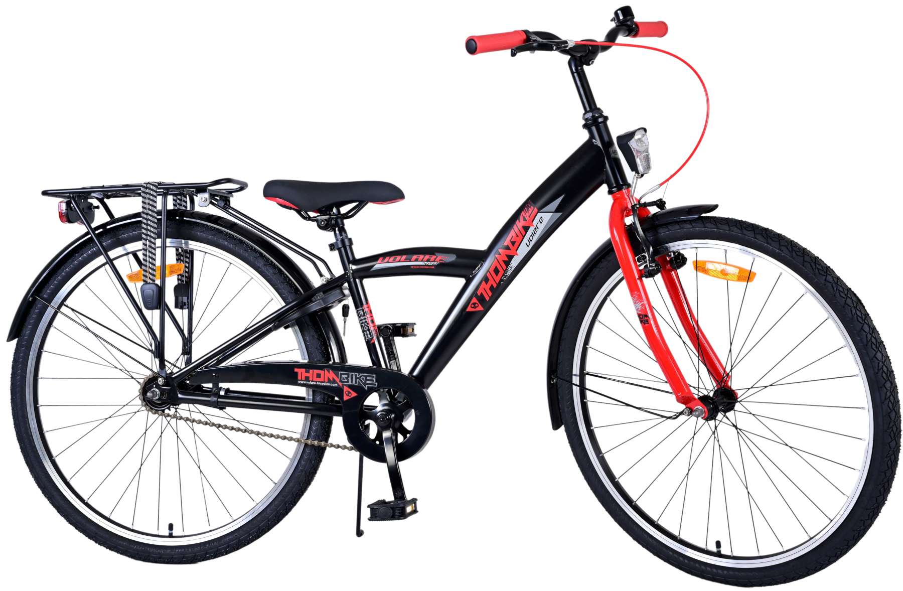 TPFSports Thombike Kinderfahrrad - Jungen - 26 Zoll - Rücktritt + Handbremse - Blau