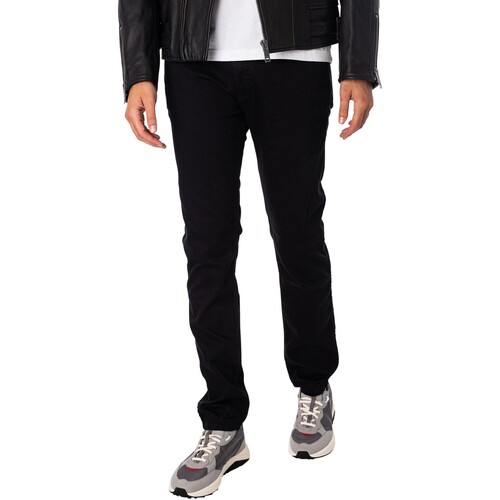 BOSS - 708 Vaqueros Ajustados Negro