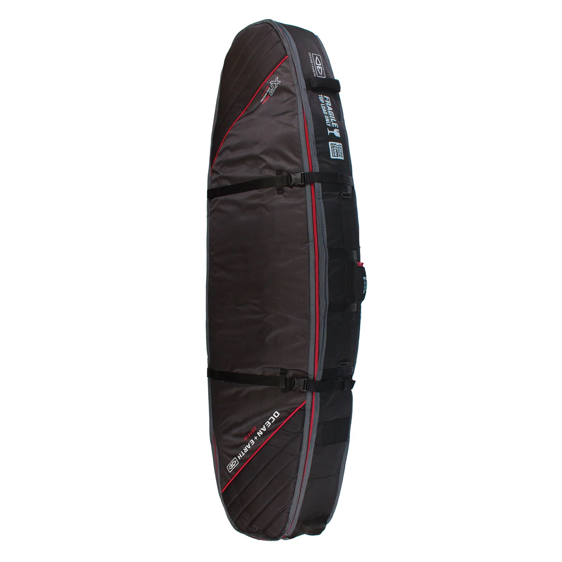 Ocean and earth Housse Quad Coffin Shortboard  8'