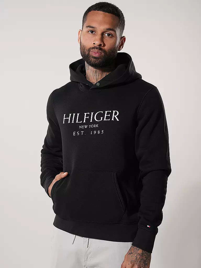 TOMMY HILFIGER Kapuzensweater - Hoodie schwarz