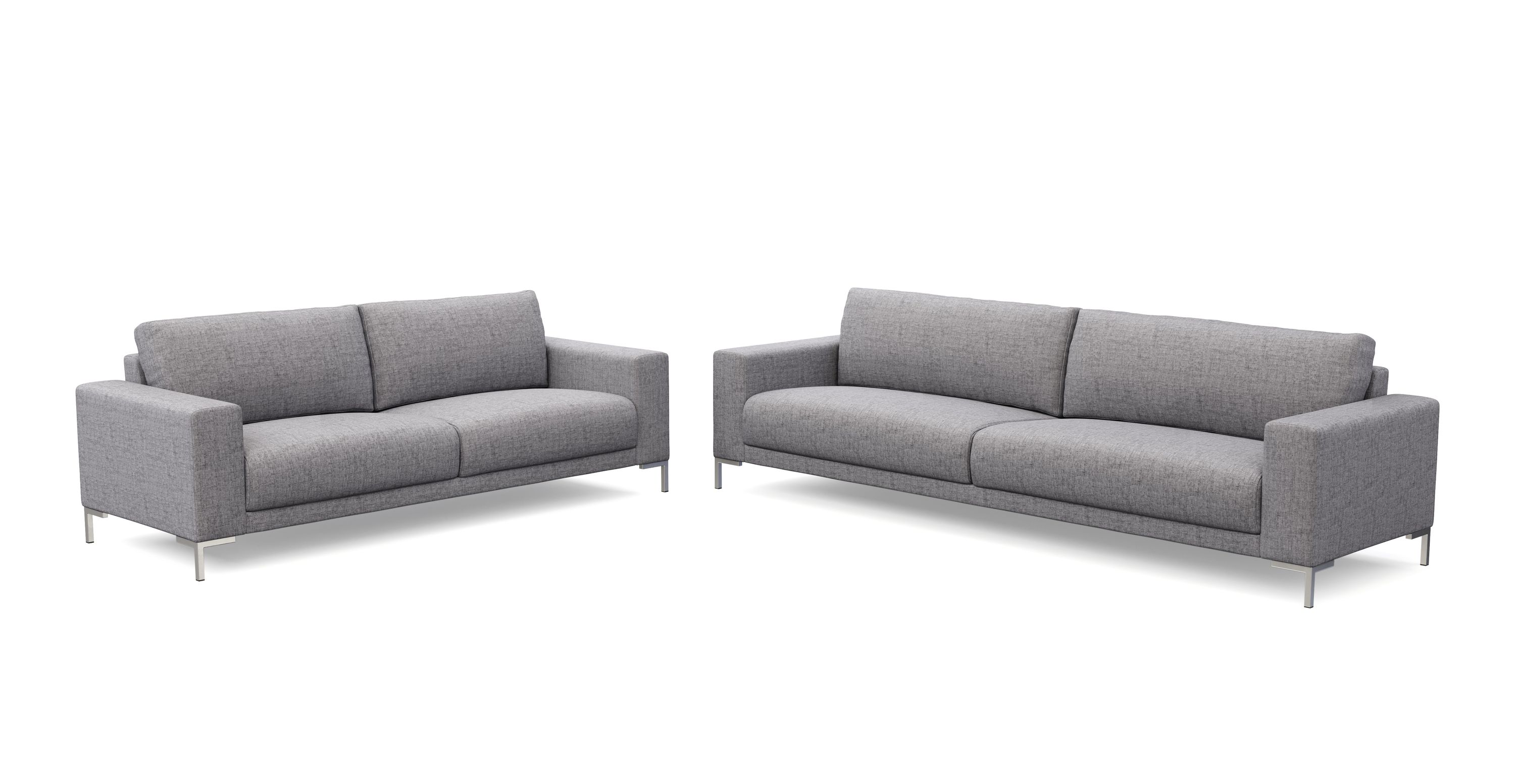 Sofa Set NOREEN grau