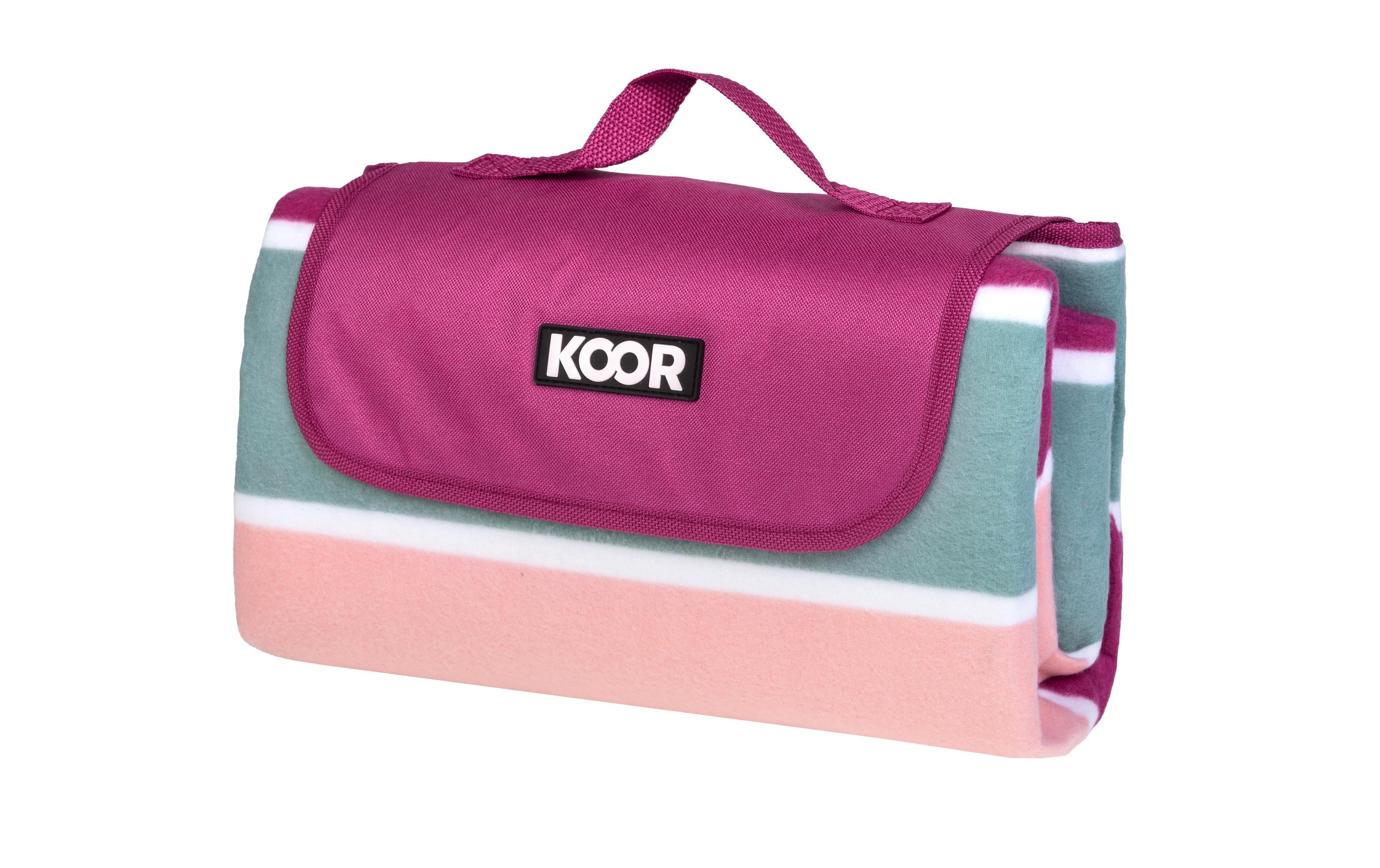 Picknickdecke Lido-Magenta 135 x 160 cmModische Picknick-Decke in sommerlichen Trendfarben