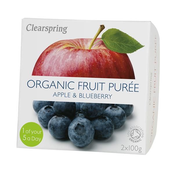 Pure Fruta Maçã Mirtilo Bio