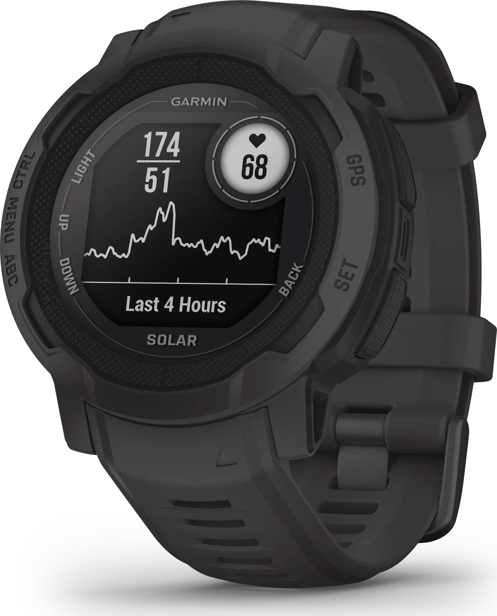 Garmin Instinct 2 Solar Graphite/Graphite