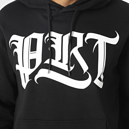 Sweat Capuche PRT Noir