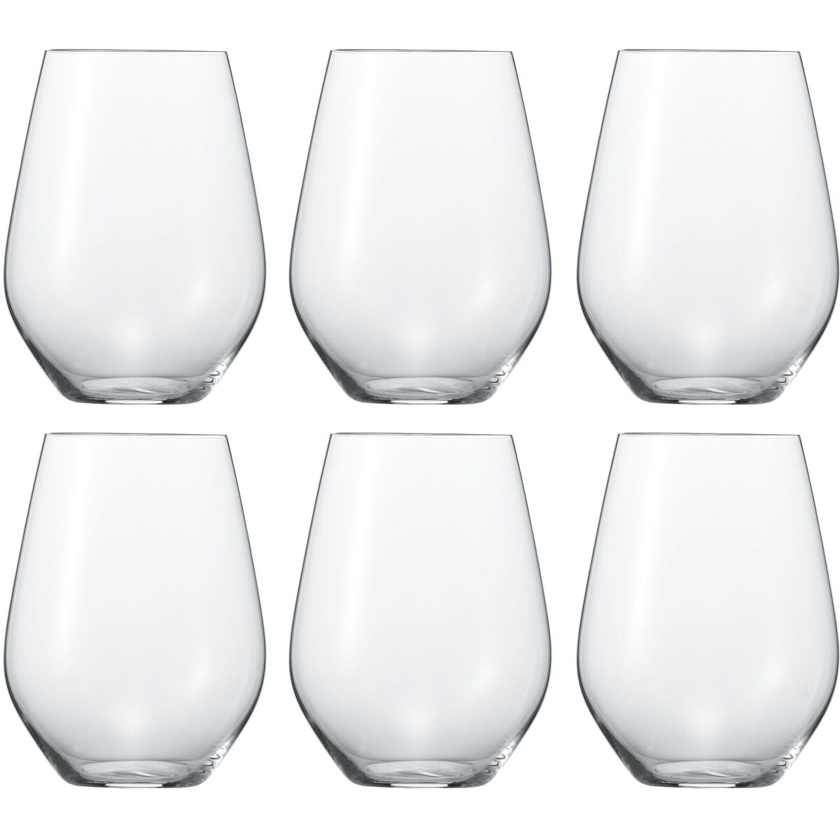 Authentis Casual rødvinsglass, 46 cl, 6-pakning