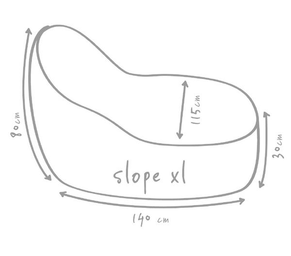 Outbag Outdoor-Sitzsack Slope XL Plus, ca.