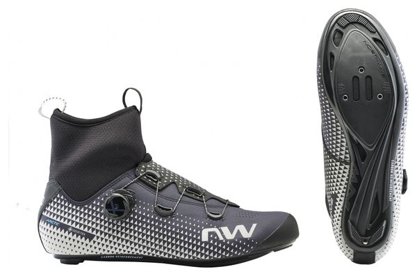 Chaussures Route Northwave Celsius R Arctic Gtx Gris/Reflective