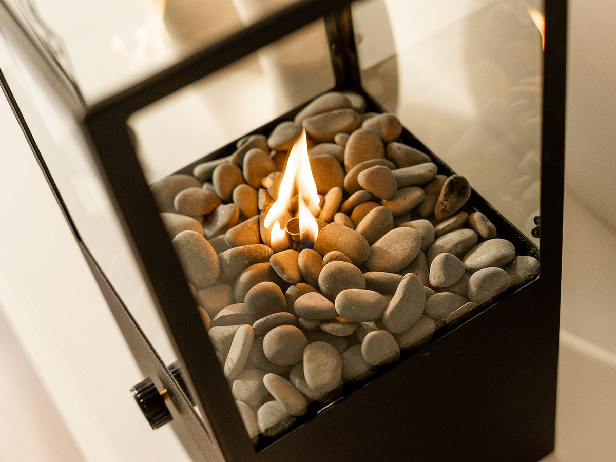 Cosi Fires Cosidome high gaslantaarn - Black