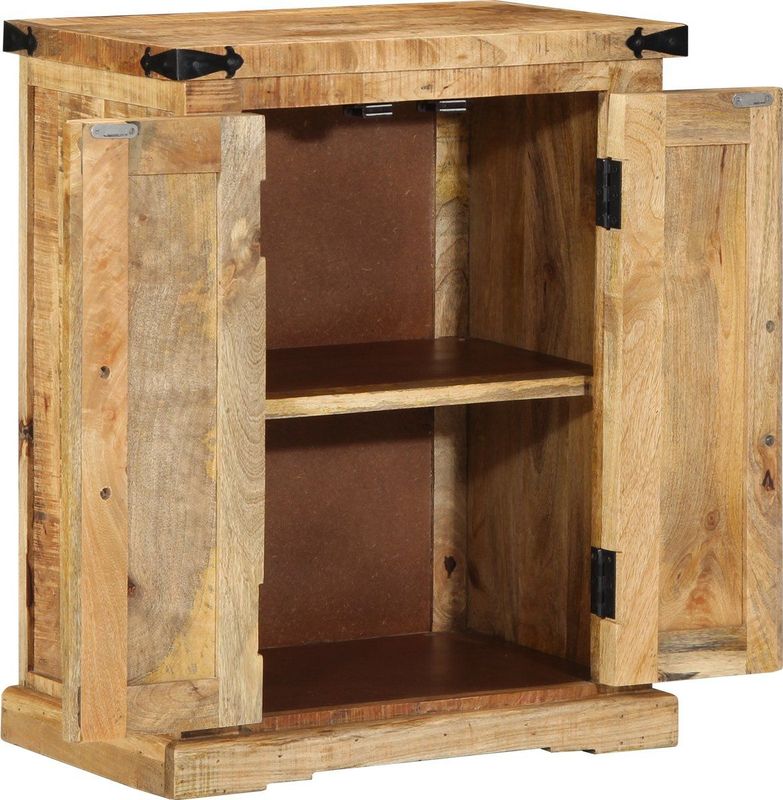 vidaXL - Dressoir - Massief Hout - Ruw Mango