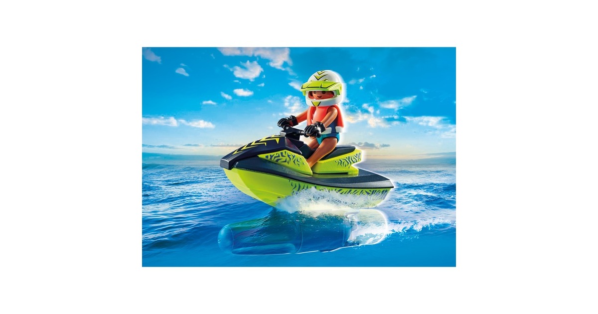 PLAYMOBILCity Action - Brandweerboot met waterscooter Constructiespeelgoed  (71464)
