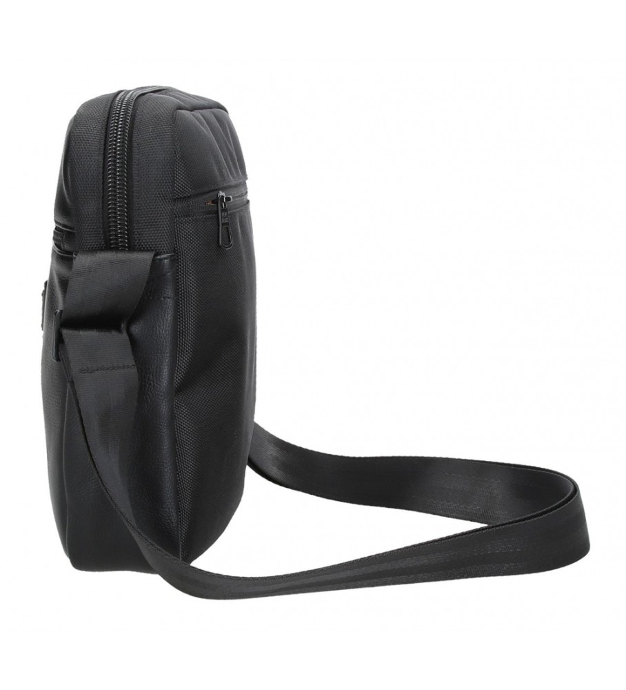 Bolsa de ombro preta para tablet Pepe Jeans